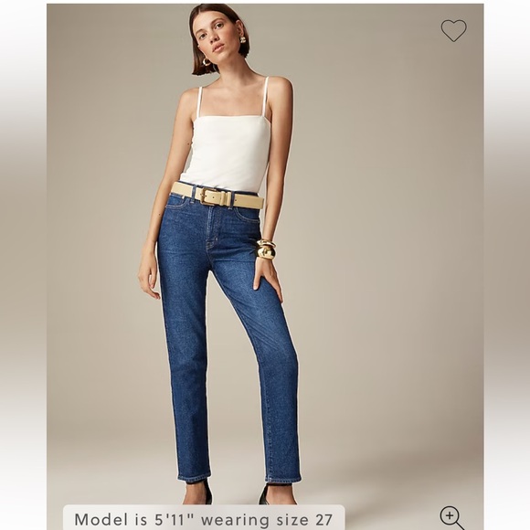 JCrew Women's Straight Leg Blue Jeans - Picture 1 of 4